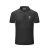 2018夏のFederカスタムPoloシャツの個性的なファッションスポーツTenis服の共同購入黒-Feder M