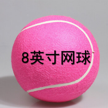新しい8インチの署名テニウス直径20 cmの大型の空気入れピンクのテニス記念品広告コレクション8インチのピンクのサインボールは空気入れなしです。