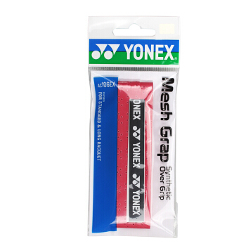 YONEX YONEX AC 106 EXバドミントンのラケットの薄いタイプの滑り止めの汗を吸い込む手のゴム/汗を吸い込むベルトは皮の赤色を握ります。
