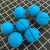 ラッケトボール状の長いフック・ドッジボール/ダンピング/ドッジボールPTボール-青