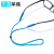 シリカゲルのメガネひものスポーツ用メガネは滑り止めカバーを固定して、紐を付けて走るのを防いでいます。