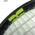 ラケトが鉛片のバランスを強くして、テニスラインの手ゴムHXの赤色を調整します。