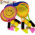 子供初心者ラケトおもちゃ子供学生テニス類赤ちゃん初心子野外運動3-12歳CX大きいセット2本のラケット+4球はバックパックに送ります。